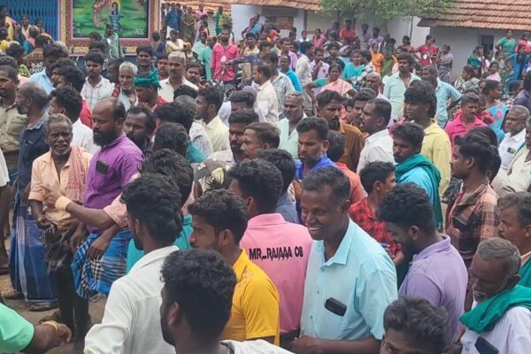 ரூ.150 கோடி மோசடி : போர்களமான நத்தம் - போலீஸ் வாகனம் மீது தாக்குதல்