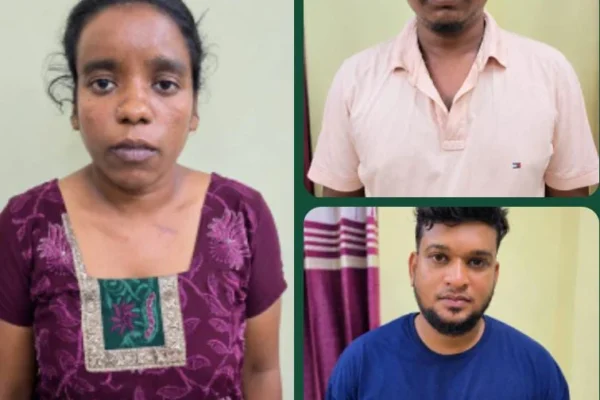 சேலம் பெண் கொ** வழக்கு : காதல் ஜோடி உட்பட 3பேர் கைது