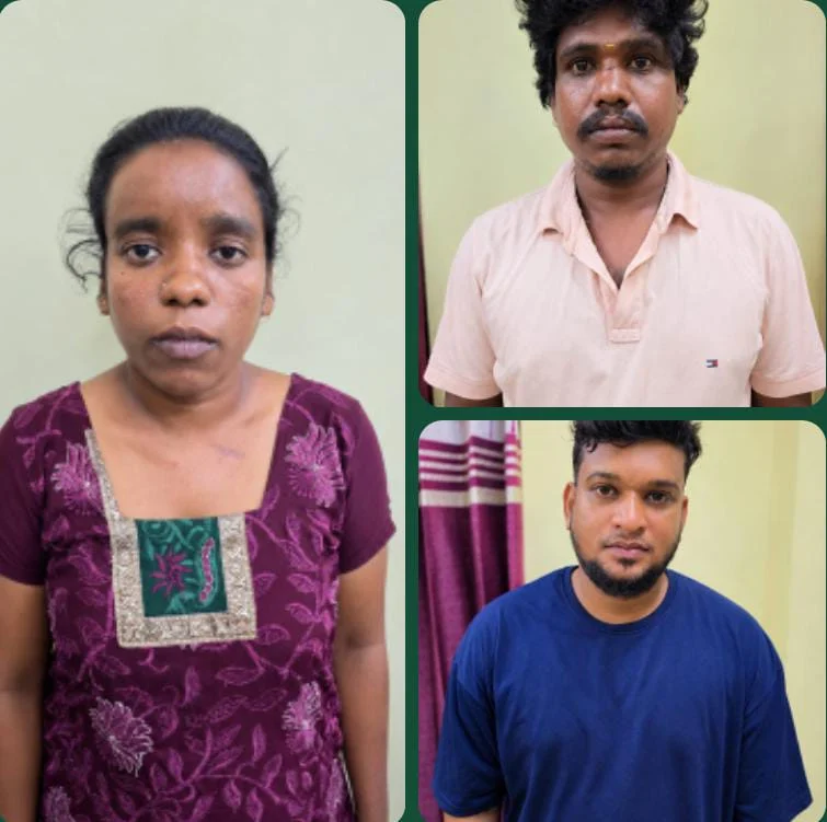 சேலம் பெண் கொ** வழக்கு : காதல் ஜோடி உட்பட 3பேர் கைது