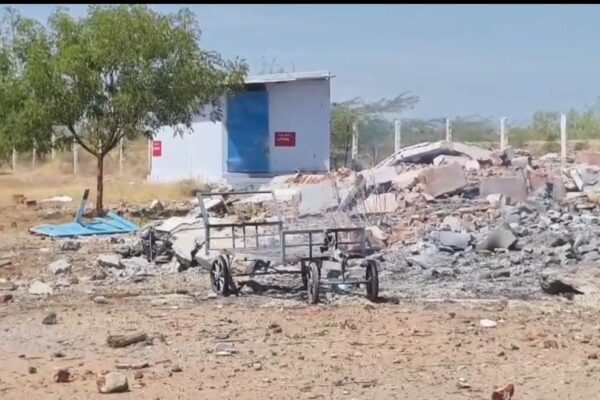 பட்டாசு ஆலையில் வெடிவிபத்தில் ஒருவர் பலி : ஸ்ரீவில்லிபுத்தூர் அருகே அசம்பாவிதம்