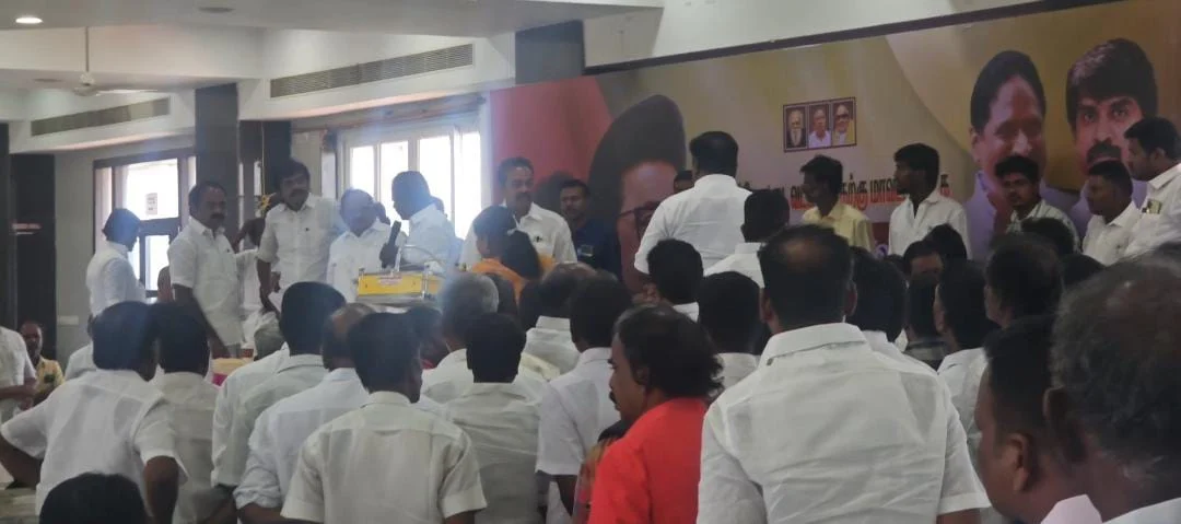 காங்கிரசிற்கு ஒதுக்கியது ஏன்? தவெக வெற்றிக்கு உன் மகன் காரணம் : உதயம் சண்முகம் vs ரகுபதி