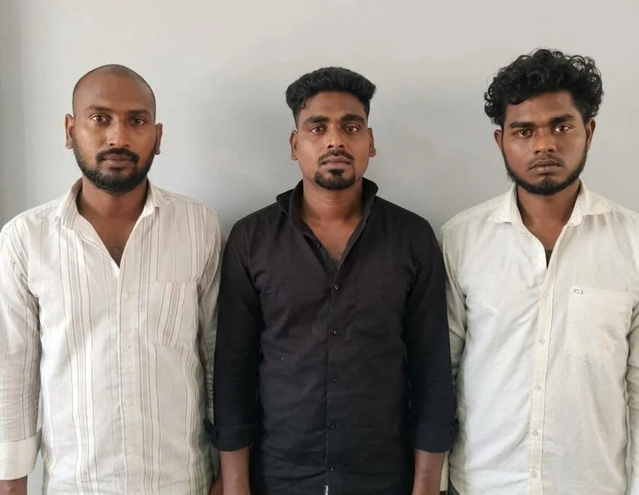 சொகுசு கார்களில் கஞ்சா கடத்தல் : பிடிபட்ட 3 பேர், தப்பியோடிய 3 பேருக்கு வலை