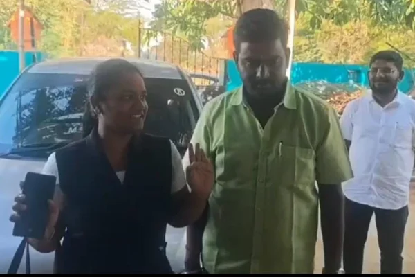 மக்களை நம்பி களத்தில் இறங்குகிறேன் :திமுக வேட்பாளர் சுகன்யா