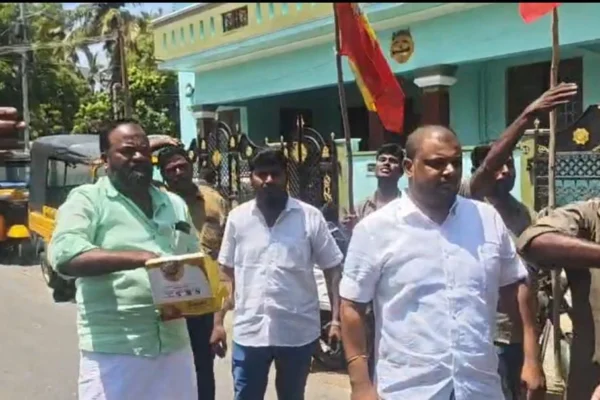 தாராபுரம் இடைத்தேர்தல் : முன்னாள் எம்.எல்.ஏ சத்தியபாமா வேட்பாளராக அறிவிப்பு - தவெகவினர் கொண்டாட்டம்