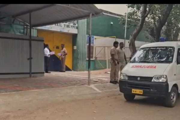 திருப்பூர் சிறையில் ரகளை, கைதி தற்கொலை முயற்சி : சிறைச்சாலை வளாகத்தில் பரப்பு,