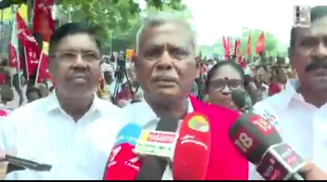 அவசர கதி வேண்டாம், அனைத்து கட்சி கூட்டத்தை கூட்ட வேண்டும் : பெ.சண்முகம்