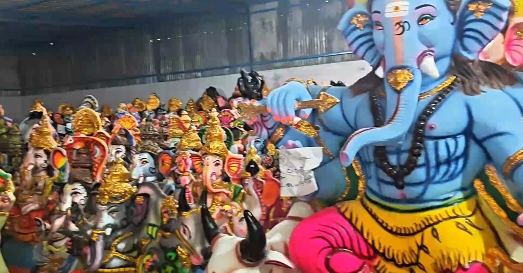 விநாயகர் சதுர்த்தி : விநாயகர் சிலைகள் விற்பனை தீவிரம்