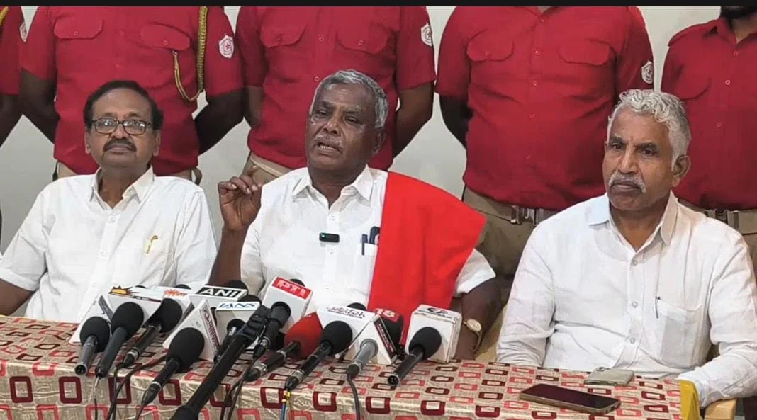 மக்கள் மீது திணிக்கப்பட்ட இடைத்தேர்தல் : பெ.சண்முகம்