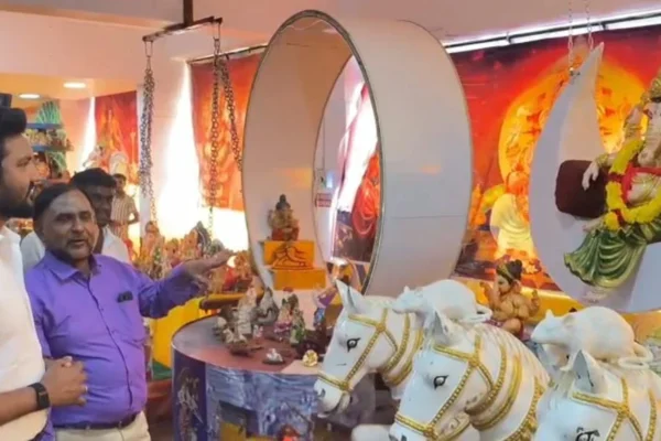 23 ஆயிரம் விநாயகர் சிலை கண்காட்சி : துவக்கி வைத்த அமைச்சர்