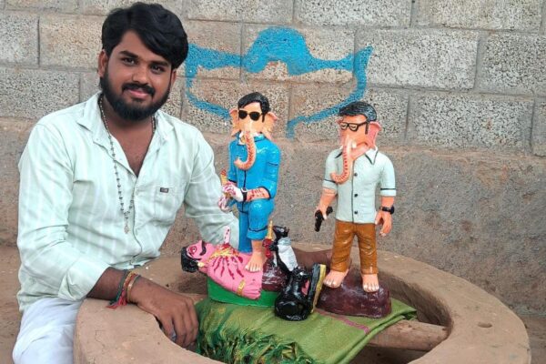 'தர்மன்', 'ஜெயிலர்-2' ஸ்டைலில் விநாயகர் சிலைகள்