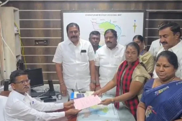 தாரபுரத்தில் திமுக வெற்றி உறுதி : முன்னாள் அமைச்சர் மு.பெ.சாமிநாதன்