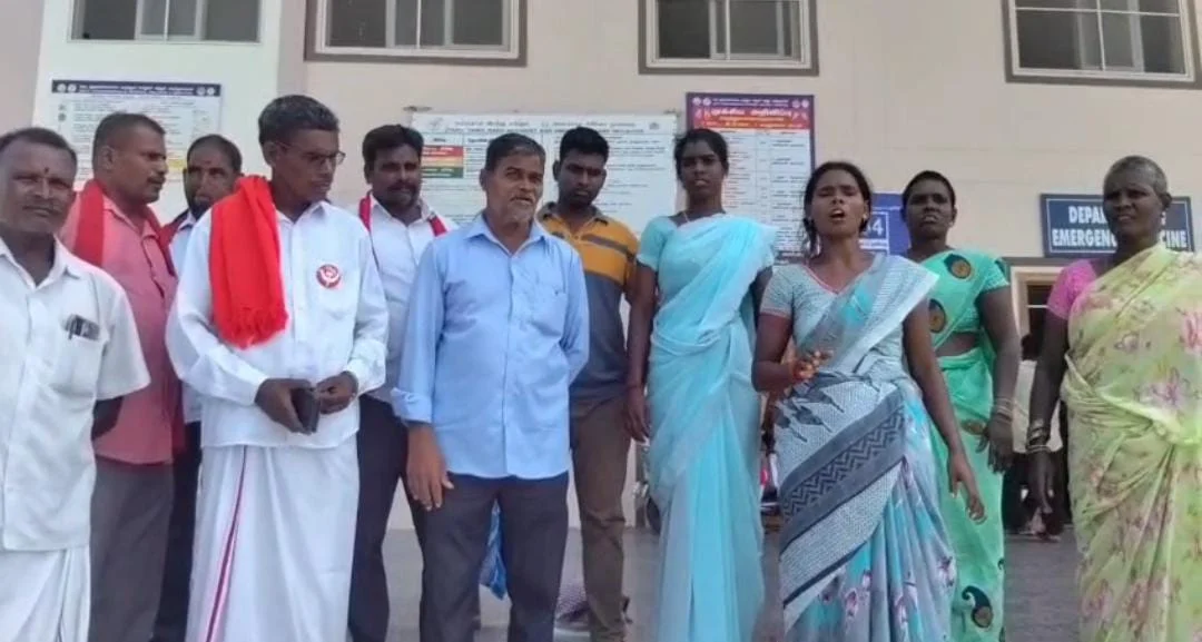 சி.பி.எம்(எல்) நிர்வாகி மீது கொலை வெறி தாக்குதல் : போலீசார் பஞ்சாயத்து பேசியதாக புகார்