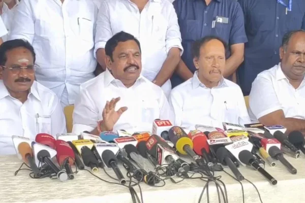 தவெக ஆட்சியில் ஊழல் அதிகரித்துள்ளது : எடப்பாடி பழனிச்சாமி