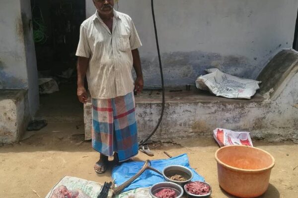 ஆனைமலை : கடமானை வேட்டையாடிய 3 பேர் கைது