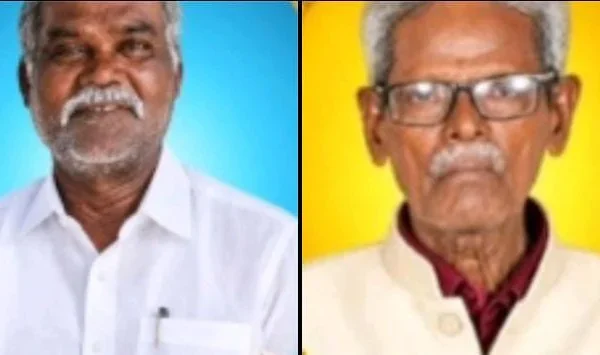 டூவிலர் மீது தனியார் பேருந்து மோதி விபத்து : இரு முதியவர்கள் உயிரிழப்பு