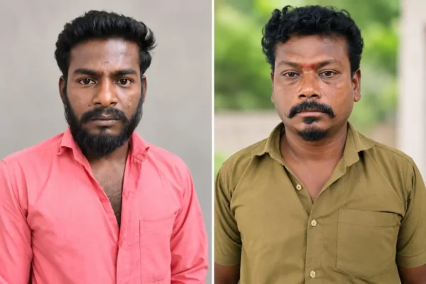 காட்டுப்பன்றி வேட்டைக்கு வெங்காய வெடி தயாரிப்பு : இருவர் கைது