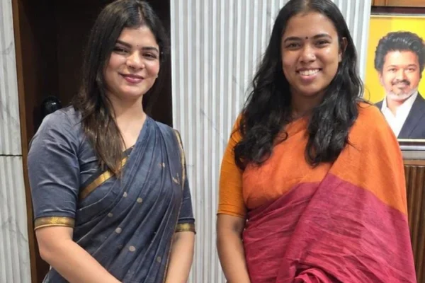 “பெண்களை பிற்போக்குத்தனமாக பார்க்கும் மனநிலை மாற வேண்டும்!” : தவெக எம்.எல்.ஏ கனிமொழி சந்தோஷ்
