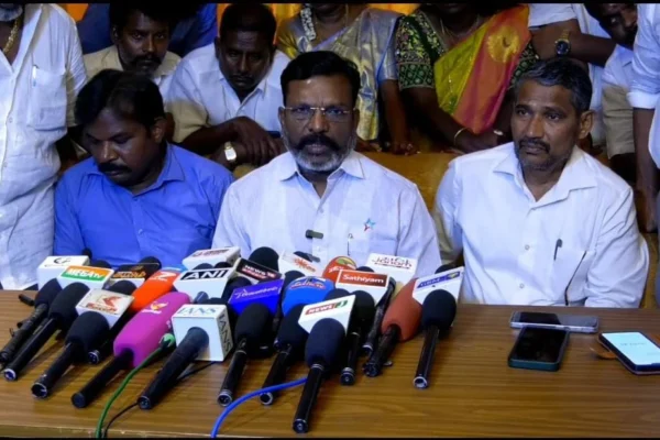 தலைமைத் தேர்தல் ஆணையர் பதவி விலக வேண்டும் – திருமாவளவன்